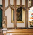 screen into south aisle.