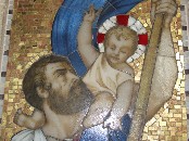 St Christopher and the Christchild