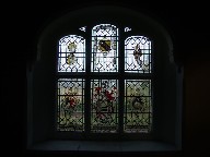Poley chapel window