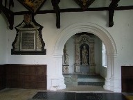 entrance to Poley chapel