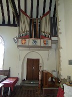 organ and north door