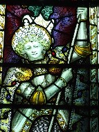 Kempe glass: St Michael