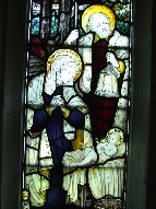 Kempe glass: nativity