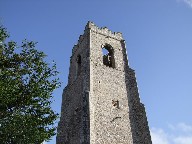 Corton's blank faced tower