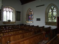 west end of north aisle