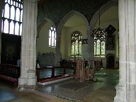 in the chancel