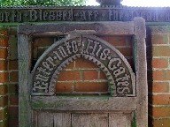 lych gate: enter into his gates
