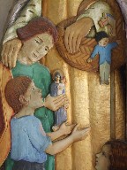 St Nicholas (detail)