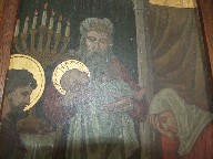 Presentation in the Temple: Simeon holds the infant Christ
