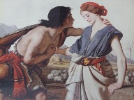 the meeting of Jacob and Rachel