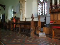 choir stalls with drop down seats