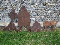 cast iron gravemarkers