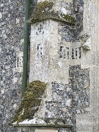 letters on a buttress