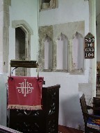 pulpit and niches