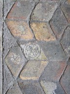 Icklingham All Saints: medieval tiles